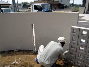山口県　宇部市　外構工事