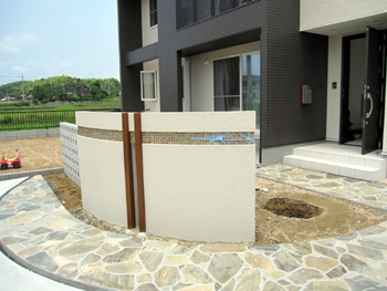 山口県　宇部市　外構工事