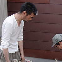 巧左官の鈴木さん