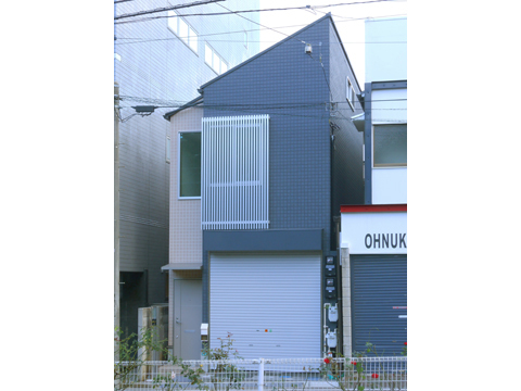 南大塚　狭小敷地の店舗＋住宅　施工事例