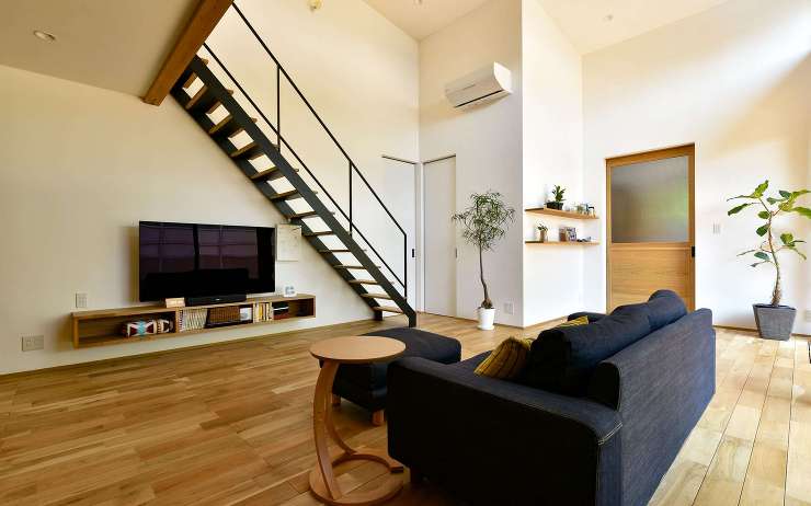 光と風のあふれる、のびやかな空間