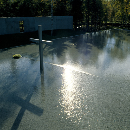 水の教会, 北海道占冠村, 1985-1985
