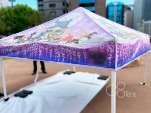 フルカラーインクジェット印刷の特注ワンタッチテント