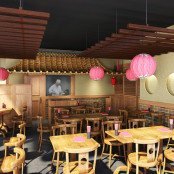 中華店舗CG建築パース_3DCG_フォトリアル_岡山県_津山市_デザイン