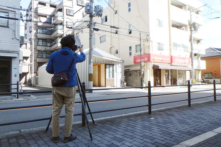 工具箱の家｜細長くてコンパクトな平屋の都...