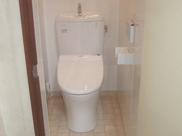和式トイレリフォーム(和洋リモデル） |...
