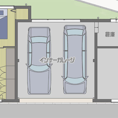 設計実例-風の回る家-ふれあいの庭