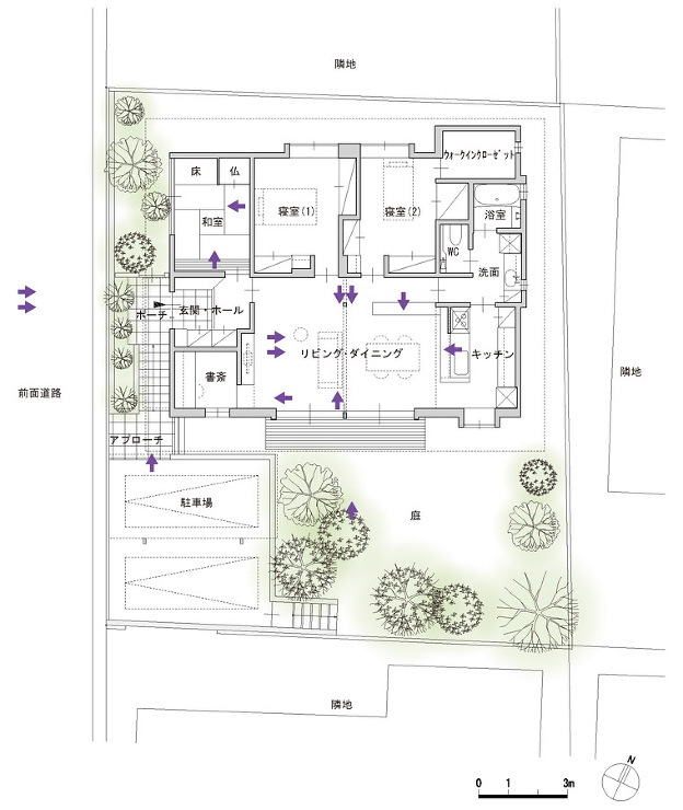 茶山の家 | 住宅 | 柳瀬真澄建築設計...