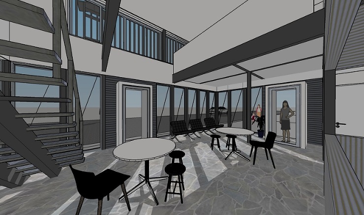 カウンターより