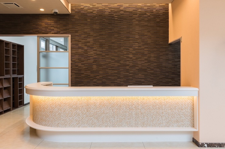 受付カウンター