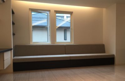 収納付きソファ　目黒区Y邸