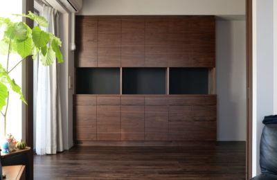 壁面収納　世田谷区T邸