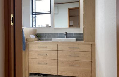 洗面台　世田谷区H邸