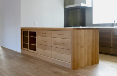 カウンター　町田市F邸