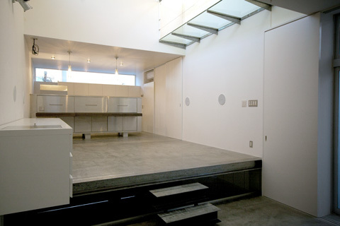 リビングからキッチン