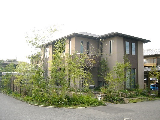 京田辺市T邸 北摂 庭づくり 雑木と野草...