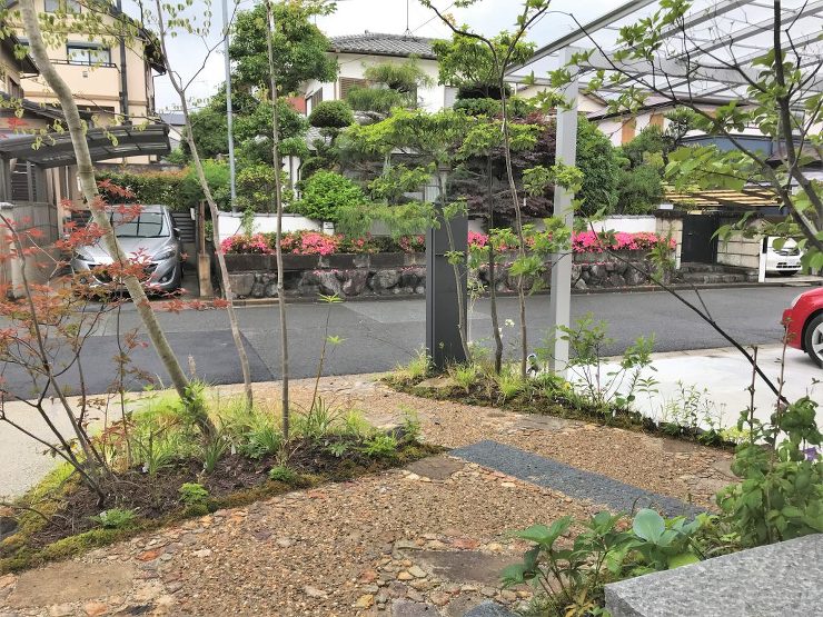 生駒市N邸 北摂 庭づくり 雑木と野草｜...