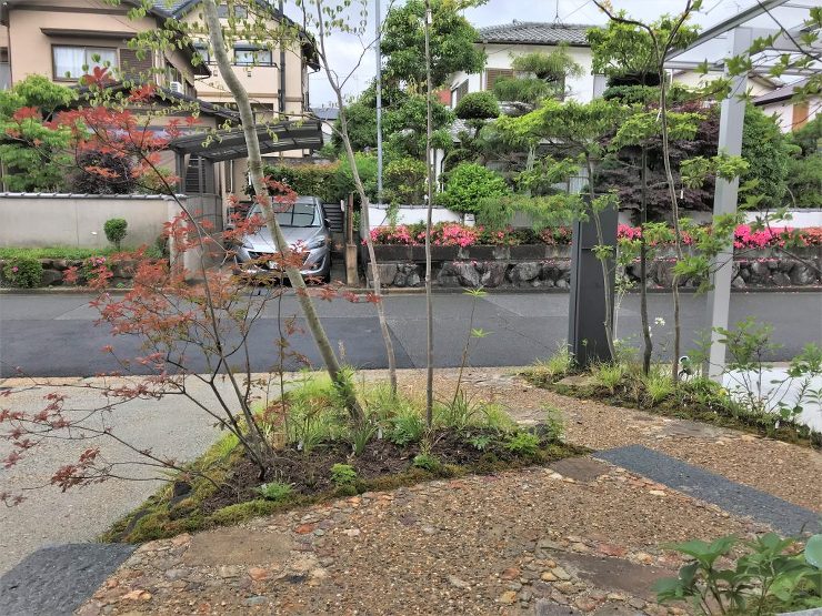 生駒市N邸 北摂 庭づくり 雑木と野草｜...
