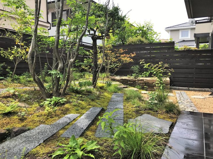 吹田市N邸 北摂 庭づくり 雑木と野草｜...