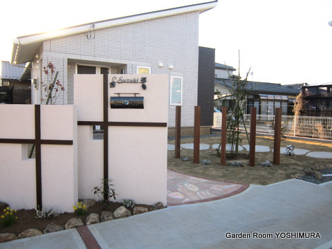 土浦市　オープン外構