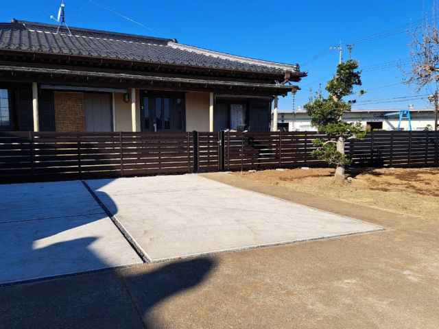 GAW大規模外構施工例 牛久市 | ガー...