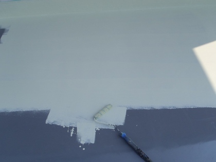 金沢市内 Ｈ様邸ベランダ防水改修工事 -...