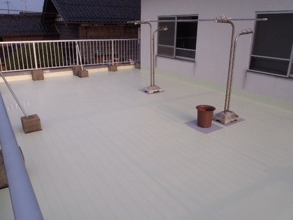 金沢市内 Ｈ様邸ベランダ防水改修工事 -...