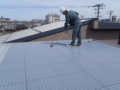 石川県金沢市内 Ｙ様邸屋上防水改修工事 ...