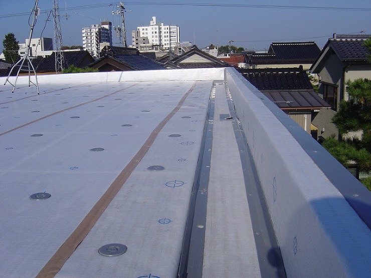 金沢市内Ｋ邸屋上防水改修工事 - 防水工...