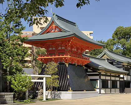 穴八幡宮鼓楼／実績紹介−清水建設の社寺建...