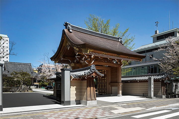 霊巌寺 山門 | Works | シミズ...