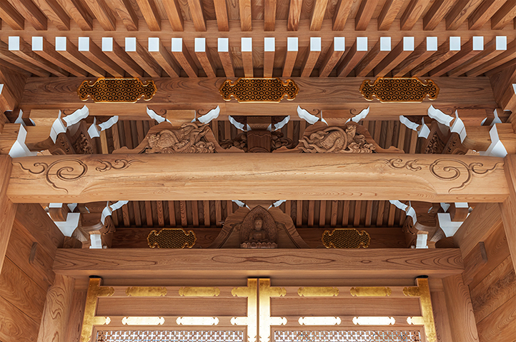 霊巌寺 山門 | Works | シミズ...
