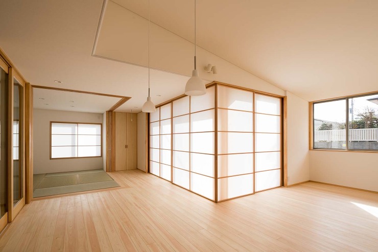 柔らかな光の家