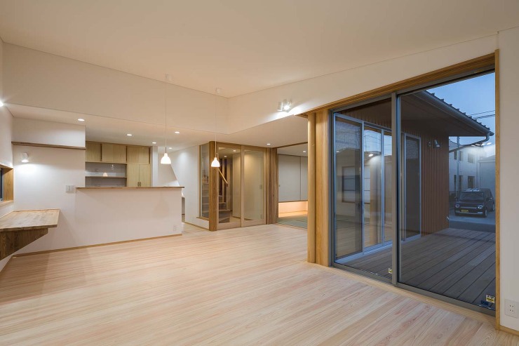 柔らかな光の家