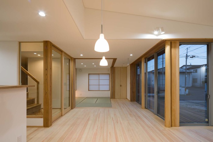 柔らかな光の家