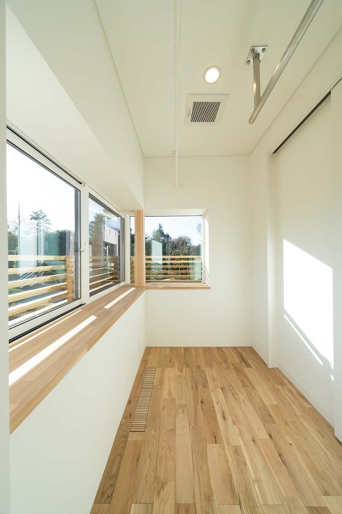 空間をつなぐ家