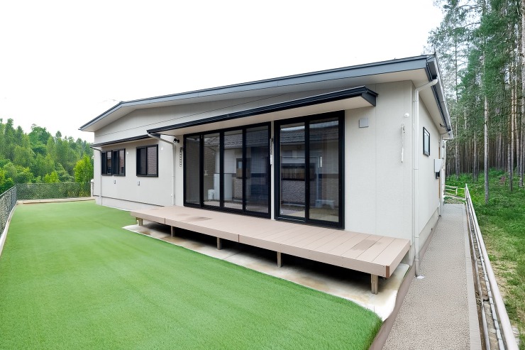 シンプル和モダンな平屋