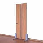 片開きドア ガラス入り フラッシュ ダメージ [高]1995 [幅]700 [厚]34mm 住林クレスト 【s0350】