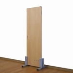 片開きドア 明かり窓付 フラッシュ ダメージ [高]1995 [幅]600 [厚]35mm 【s0014】