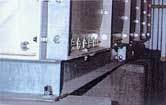 大型機器の取付け
