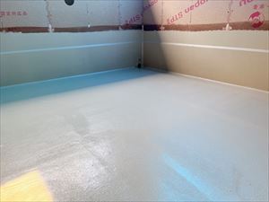 橿原市　新築住宅のベランダに長持ちする防水工事を行いました