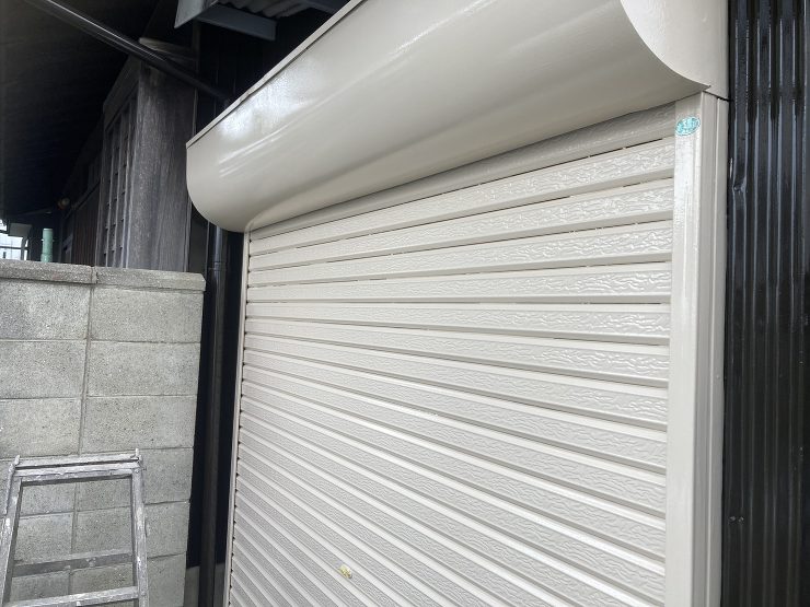 橿原市にてシャッター塗装！弊社の施工方法をご紹介！錆などでお困りの方！