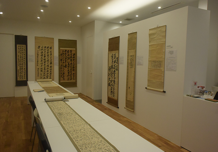 うみとやまと 　宇都宮黙霖（もくりん）ミニ掛け軸展