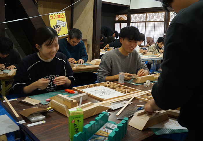 広島大学 スマート町屋プロジェクト 組子Workshop