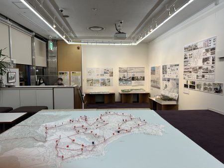 一番町ロビーでIUW2023「TOHOK...