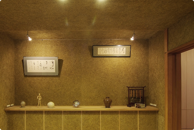 石川恭温アトリエ　WORKS/イグサの家