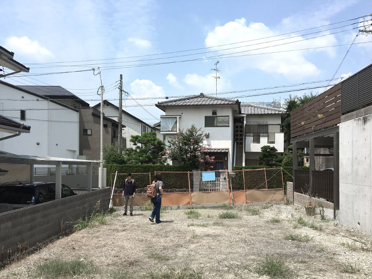 千里山 吹田市の現場写真 奥和田健建築設計事務所