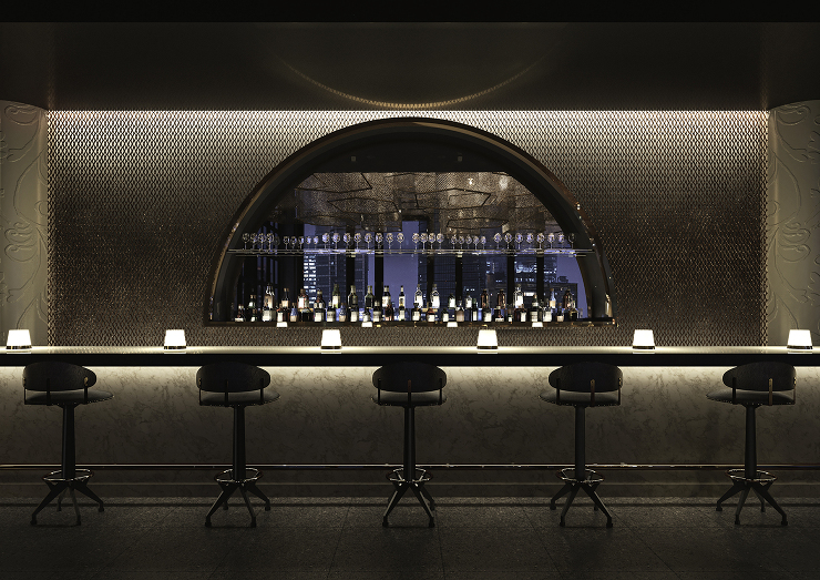 広告用CGパース制作：飲食店事例 Luxury Restaurant CGパース/建築パース 制作実績 図面07