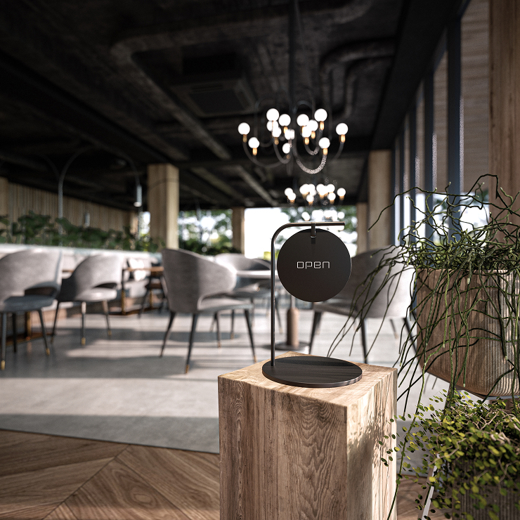 広告用CGパース制作：飲食店事例 Casual Restaurant in Tokyo CGパース・建築パース 制作実績 メインビジュアル