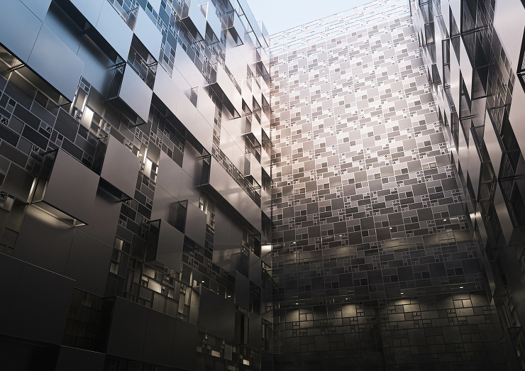 カタログ用CGパース制作：プロダクト事例 Building Materials CGパース 制作実績 図面06